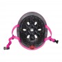 Защитный шлем Globber Evo light розовый с фонариком 45-51 см (506-110)