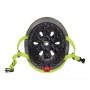 Защитный шлем Globber Evo light зеленый с фонариком 45-51 см (506-106)