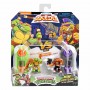 Игровой набор Akedo TMNT Микеланджело и Бибоп (123221)