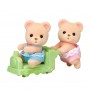 Игровой набор Sylvanian Families Медвежата-двойняшки на машинке (5426)