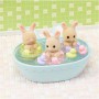 Игровой набор Sylvanian Families Купание тройни молочных крольчат (5707)