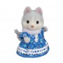 Игровой набор Sylvanian Families Малыши Хаски на велосипеде (5637)