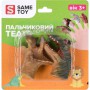 Игровой набор Same Toy Пальчиковый театр Спинозавр и Трицератопс (X236Ut)