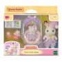 Игровой набор Sylvanian Families Шоколадные крольчата с колыбелью (5806)