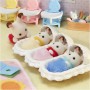 Игровой набор Sylvanian Families Уход за тройняшками (5532)