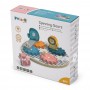 Игровой набор Viga Toys PolarB Шестеренки и животные (44006)