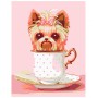 Картина по номерам Rosa Start Cute Dog in a Cup (N00013800)