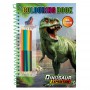 Раскраска Moxy Dinosaur expedition с наклейками и карандашами (961029)