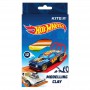 Восковый пластилин Kite Hot Wheels 12 цветов (HW21-086)