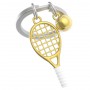 Брелок Metalmorphose Tennis Racket and tennis ball (8000020943851)