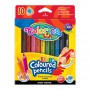 Карандаши Colorino Mini Jumbo 10 цветов треугольные с точилкой (32964PTR)