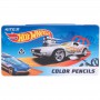 Цветные карандаши Kite Hot Wheels трехгранные (HW21-058)