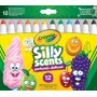 Набор фломастеров Crayola Silly Scents с ароматом 12 шт (256352.012)