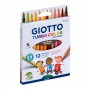 Фломастеры Fila Giotto Turbo color skin tones 12 цветов (526900)