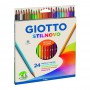 Карандаши цветные Fila Giotto Stilnovo 24 цвета (25660000)