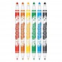 Фломастеры двухсторонние Colorino Fibre Pens 6 шт и 6 цветов (13437PTR/1)