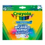 Набор фломастеров Crayola Ultra-clean washable 12 шт (256349.012)