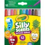 Набор воскового мела Crayola Silly Scents Твист 12 цветов (52-9712)