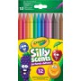 Набор карандашей Crayola Silly Scents Твист с ароматом 12 шт (256357.024)