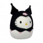 Мягкая игрушка Squishmallows Хелоу Китти в образе Куроми 20 см (SQSN00388)