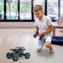 Машинка Sulong Toys Off road crawler Tiger на радиоуправлении 1:18 матовый черный (SL-111RHMBl)