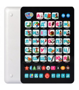 Детский развивающий планшет 'Азбука'на укр. языке Limo Toy 25х20х2 см Белый 000217936
