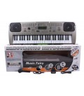 Дитячий синтезатор/піаніно/орган MQ-807 з мікрофоном, 54 клавіші, LCD Display, MP3