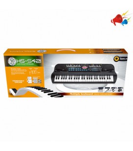 Синтезатор 54 клавіш,мікрофон,USB HS5421 (6952000332534)