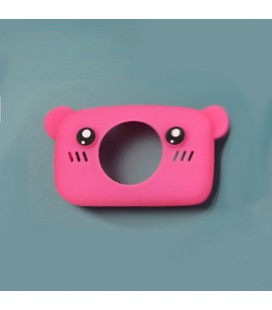 Чохол для дитячого цифрового фотоапарата Children`s fun Рожевий Ведмедик (РМ) (С003-PM)