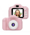 Дитячий цифровий фотоапарат Kids Camera GM14 з записом відео Рожевий