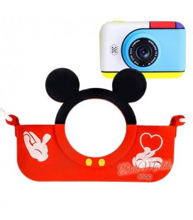 Чохол для дитячого фотоапарата Children`s fun Міккі Маус червоний (MR)