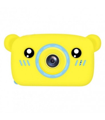 Дитяча фотокамера Baby Photo Camera Bear з автофокусом Yellow