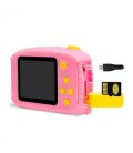 Дитяча фотокамера Baby Photo Camera Bear з автофокусом Pink