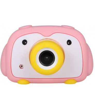 Дитяча цифрова фото-відео камера DUO Camera UL-2033 рожева 1080P 12MP