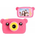 Цифровой детский фотоаппарат GM 24 Мишка Розовый
