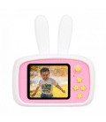 Цифрова дитяча камера Children fun Camera Зайчик фото-відеокамера для дітей Білий