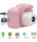Детская фотокамера с функцией видео c 2″ дисплеем Smart Kids фотоаппарат Розовый (228781)