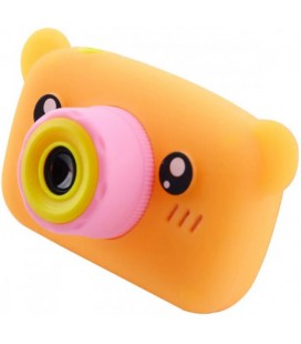 Фотоапарат дитячий DVR Baby Camera X-500B 7692 рожево-жовтогарячий ведмідь
