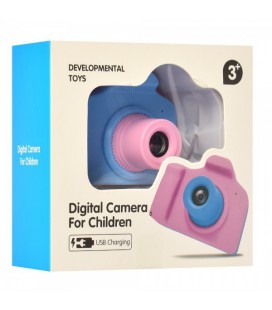 Дитячий фотоапарат, фотокамера QF928 - 2, акумулятор, фото/відео, ігри, micro SD слот, USB-зарядка