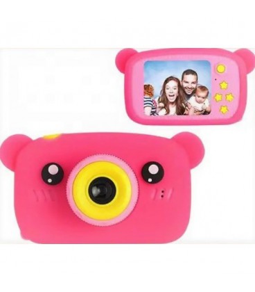 Детский цифровой фотоаппарат Teddy GM-24 Kids Camera (Розовый)