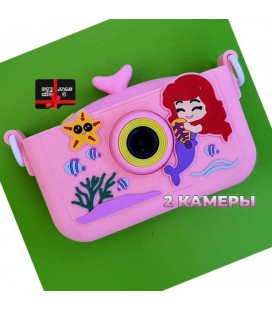 20 MP фотоапарат для дітей Мавка Аріель з картою 32 Гб T022_P-32