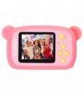 Дитячий фотоапарат Fun Camera Bear 20Мп FullHD Pink