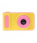 Цифровий дитячий фотоапарат Smart Kids Camera дитяча фото-відеокамера Yellow-Pink