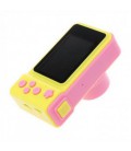 Цифровий дитячий фотоапарат Smart Kids Camera дитяча фото-відеокамера Yellow-Pink