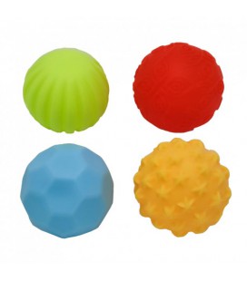 Набір Іграшок для ванної A004 м'ячики 4 шт (A004-2)