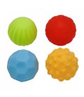 Набір Іграшок для ванної A004 м'ячики 4 шт (A004-2)