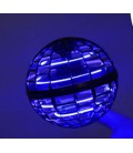 Літаюча електрична куля, що світиться, з RGB підсвічуванням, ударостійкий левітуючий спіннер, 95 мм Синій (sv1262)