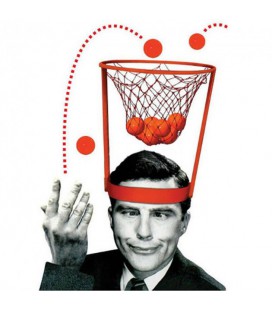 Баскетбольное кольцо на голову с шариками! China
