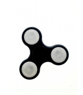 Іграшка-антистрес ручної спинер Fidget Spinner спиннер вертушка світяться чорні (2730)
