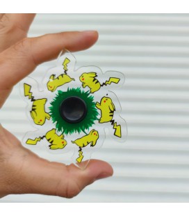 Іграшка анімаційний фиджет-спинер Spinner 3D Пікачу з Твк-Струму